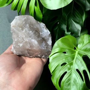 Smokey/ Milky Quartz Freeform #1